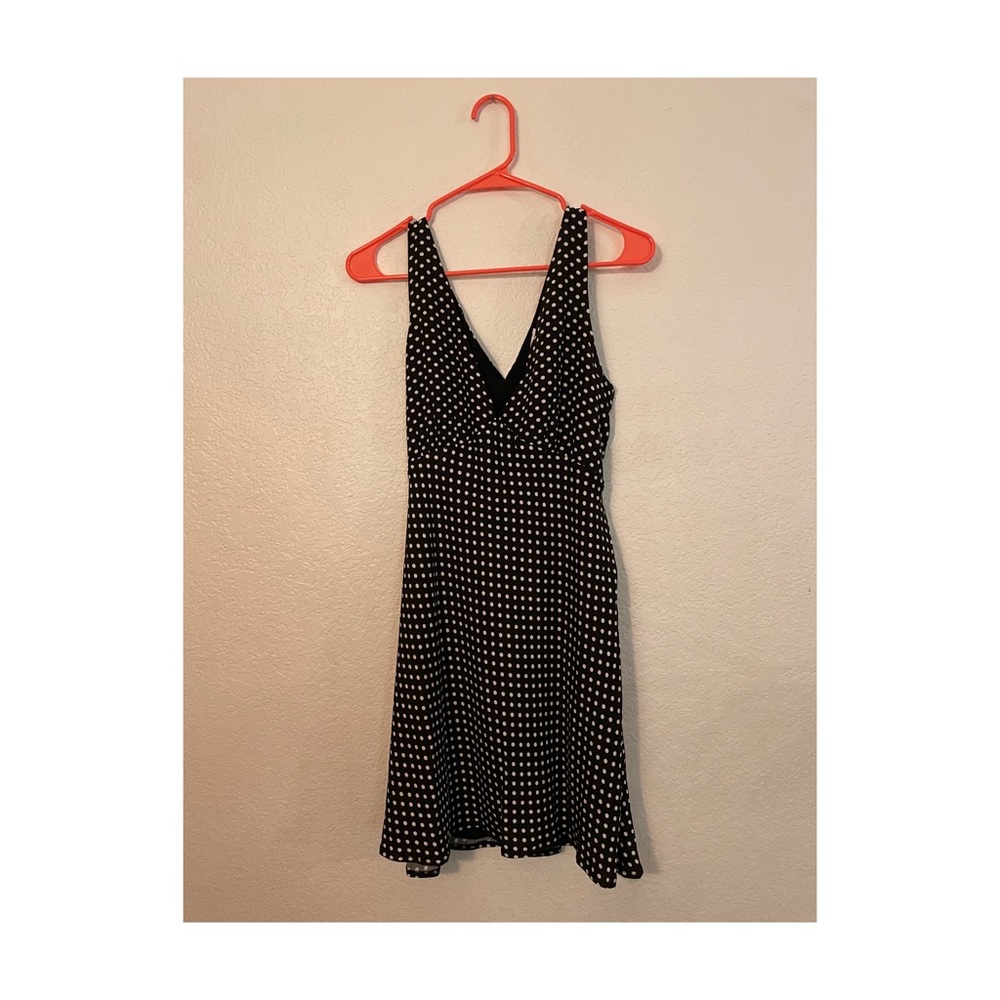 Princess Polly Black and White Polka Dot Dress
